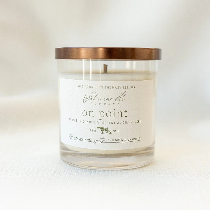 BLAKE CANDLE CO. 8.5 OZ PREMIUM SCENTED CANDLES