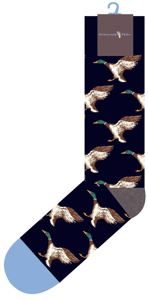 hunting feet - HUNTER - MALLARD IN NAVY