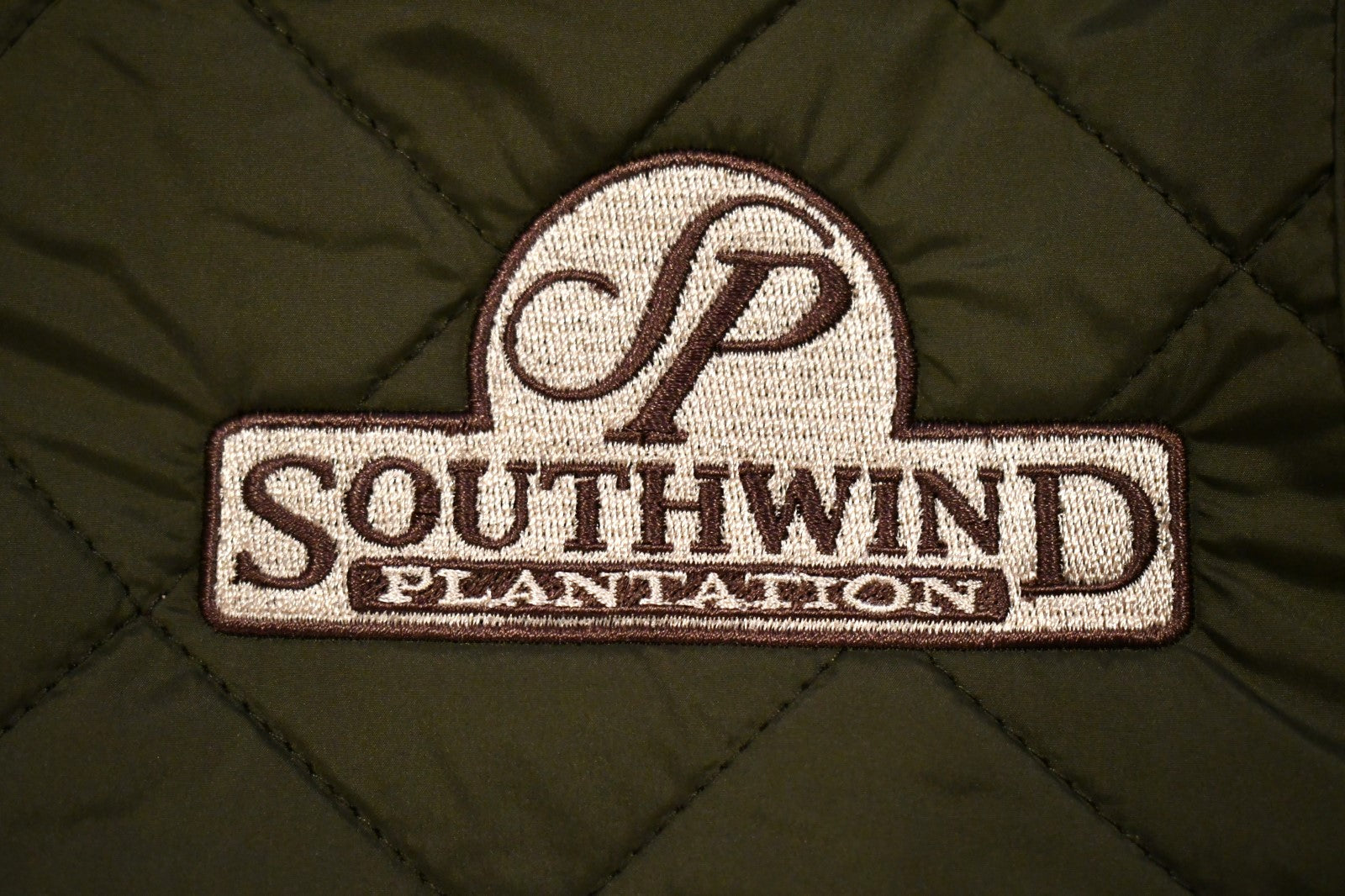 Peach State Pride Men's Classic Quilted Vest – Olive
