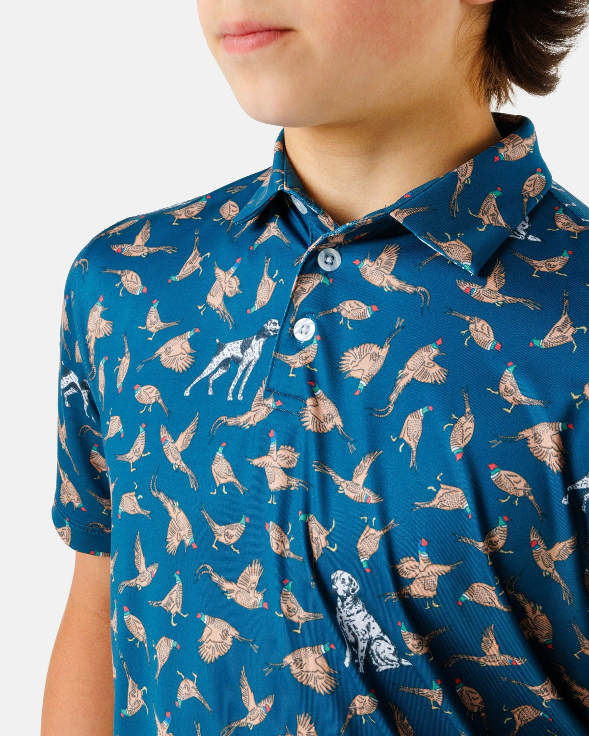 Waggle - Bird Dog Boy's Polo