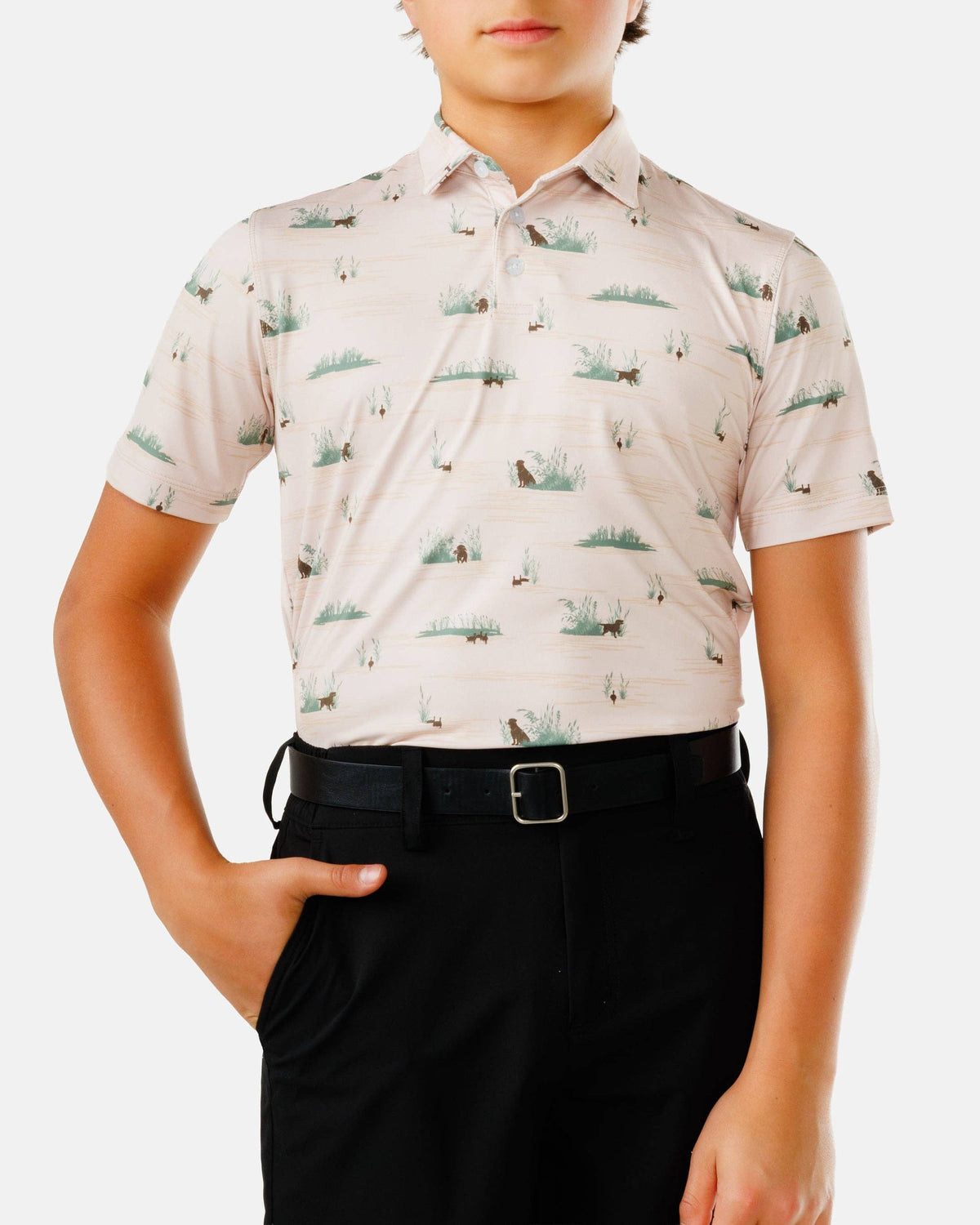 Waggle - Fowl Play Boy's Polo