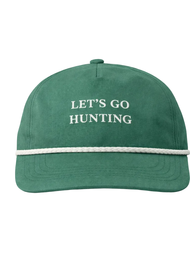 Lischka Brothers - Let’s Go Hunting Rope Cap, Green