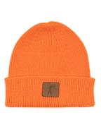 Arthur Knit Hat - Blaze Orange Wool