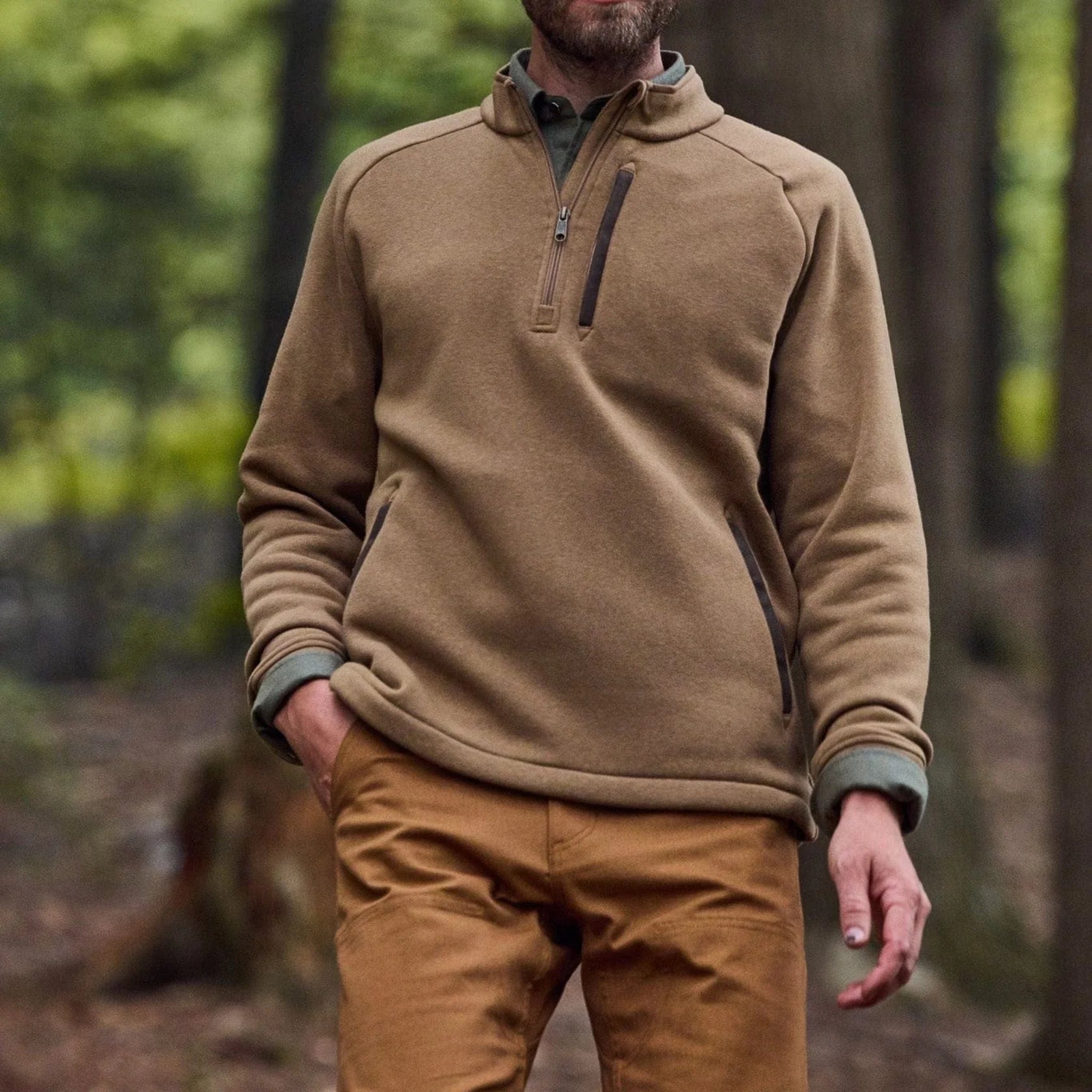 Tom Beckbe- Warren Fleece Quarter Zip