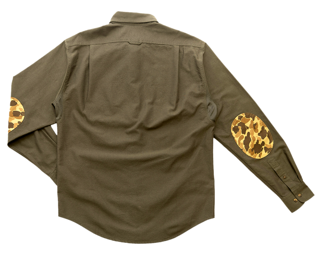Sportsmans Shirt - Moss Oxford/Original Camo