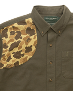 Sportsmans Shirt - Moss Oxford/Original Camo