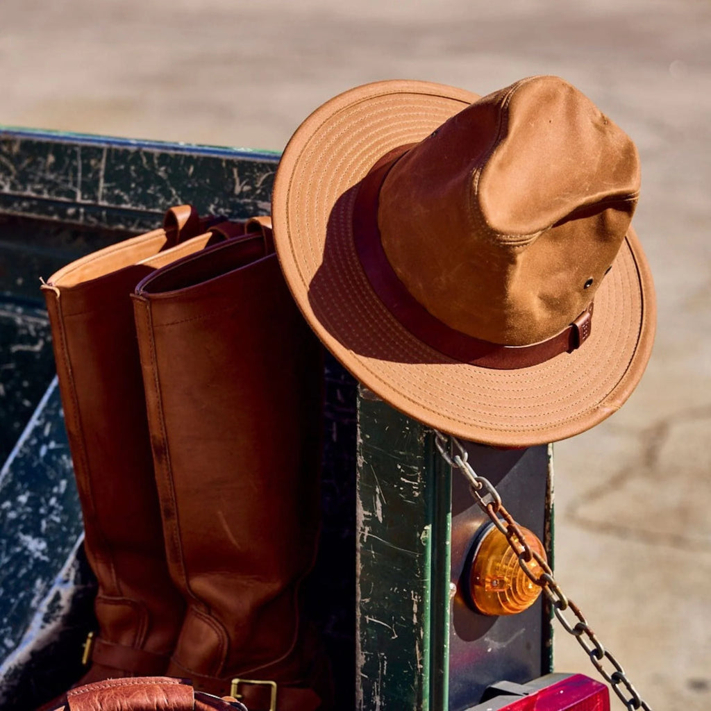 Tom Beckbe- Waxed Canvas Field Hat