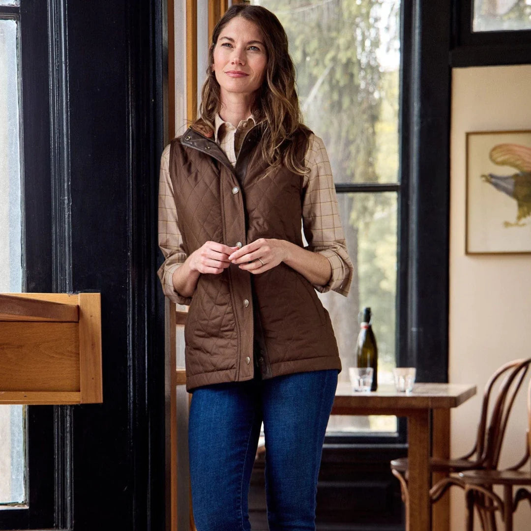 Tom Beckbe Women's Loxley Quilted Vest